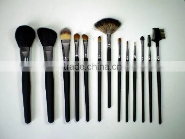 superior Professional Soft Cosmetic Makeup Brush Set ,Pouch Bag Case