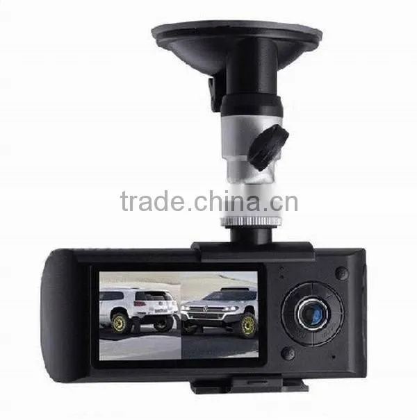 SV-X3000 Two Channels Mini Car DVR with GPS and G-Sensor
