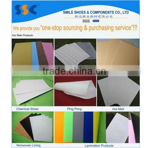 eco-friendly fiber insole sheet for footwear