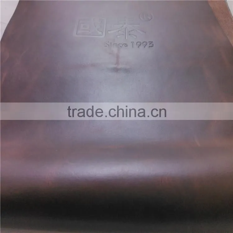 2015Cow split pull up leather for shoes