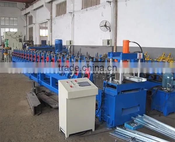 Automatic top quality metal stud and track scaffolding walk board galvanized steel floor deck machine