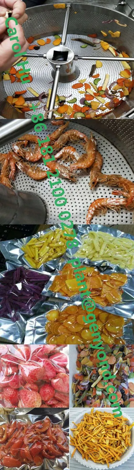 Industrial Vacuum Fryer Machine for Slice Chip Chips