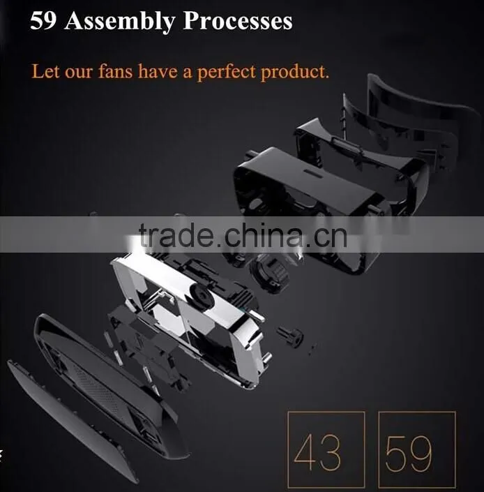 VR Box Virtual Reality Headset vr gear 3D VR BOX 2.0 version vr google vr 3d