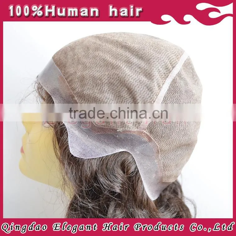 New arrival hot hair product body wave peruvian hair silk base thin skin perimeter full lace wigs