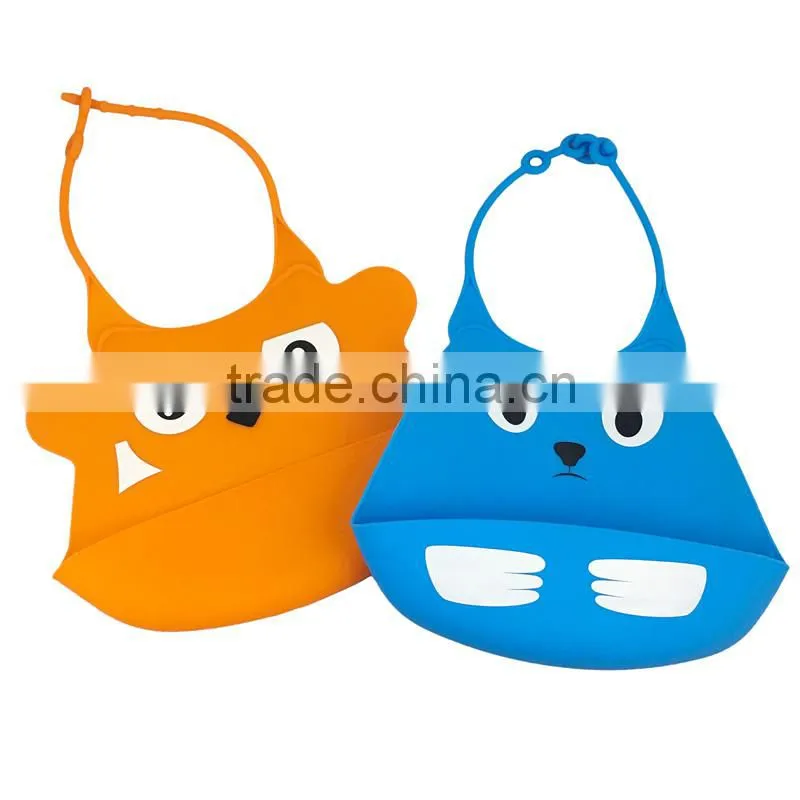 Silicone baby bibs
