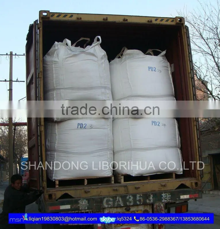 bulk package washing powder with pallet