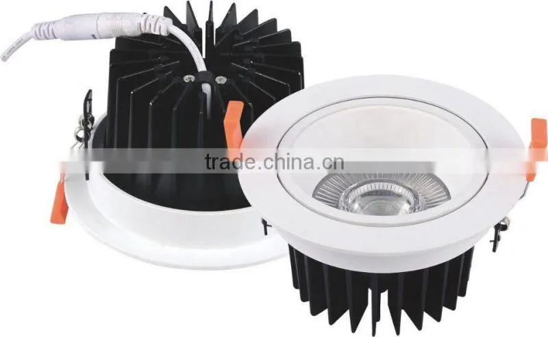 Professional Adjustable angle LED down Light 10w 15w 20w 30w Round /Square