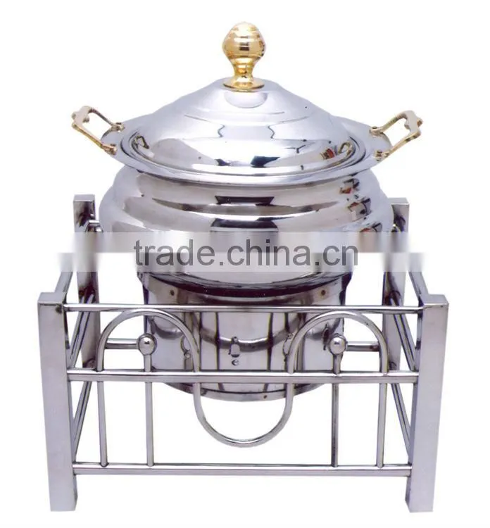 Steel Cheffing Dish, Wedding & Party utensils, food serving dish, hot keeping dish, Catering item, Hotel & Restaurant utensils