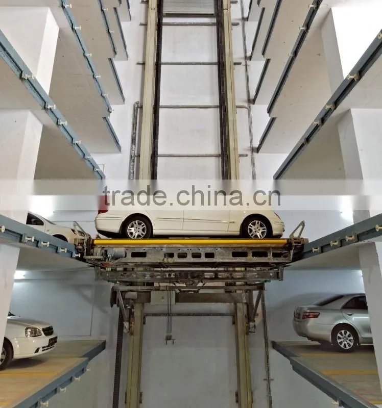 Concrete structure multi level parking system, full auto control car parking system