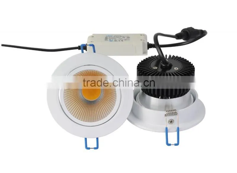led lights 9w dimmable led cob downlight