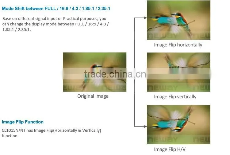 10.1" 1280*800 resolution LED Backlight industry resistive touch screen