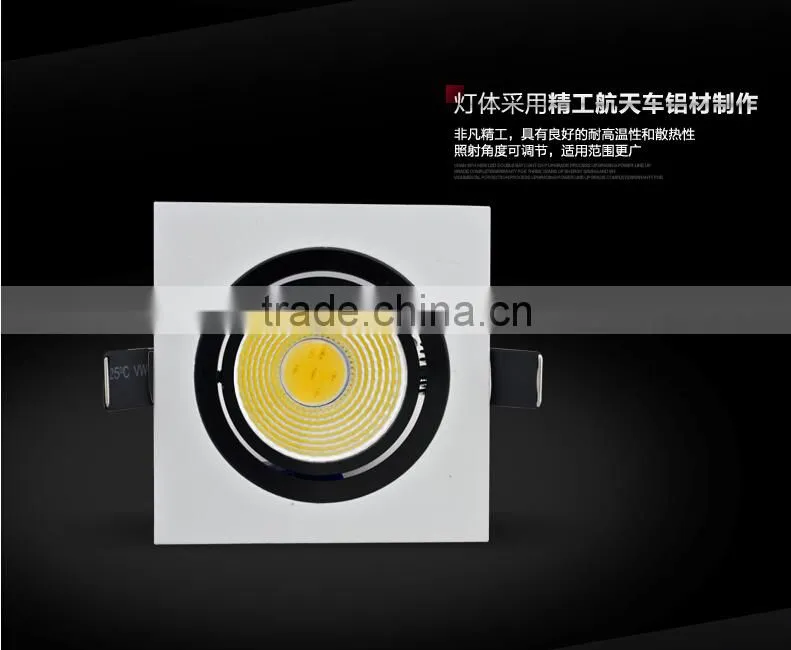 Factory Sales LED Ceiling Lights 3w 5W 7w 10w COB LED Grille Lamp LED Spot light