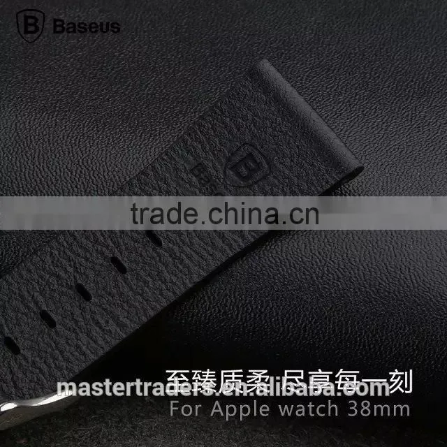 BASEUS Classic Buckle 42MM Genuine Leather Watch Band Wrist Strap For Apple Watch MT-3486