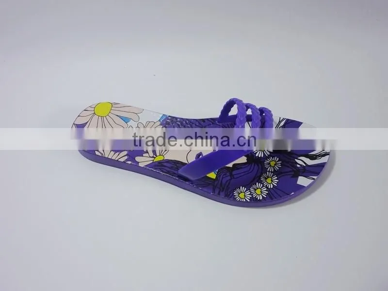 2016 XSD PVC PCU Ladies fashion flipflops Slippers