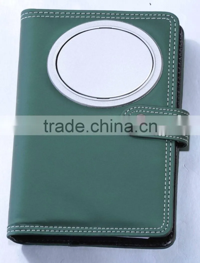 Customized Environment Friendly Cover PU Leather Organizer A4 Folder