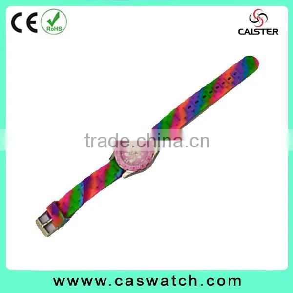 Colorful children watches silicone watches for kids