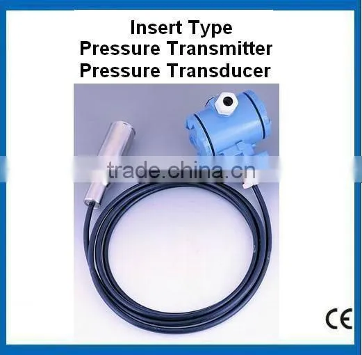 Sumbersible water level pressure transmitter with digita display and 4-20ma output