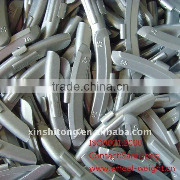 zn wheel weights and clips for alloy rims