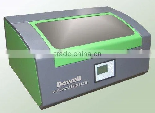 2016 new style Dowell CO2 leatheer craft concrete laser engraving machine for nonmetal materials
