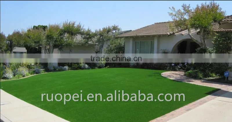 2016 high quality garden decor artificial grass turf