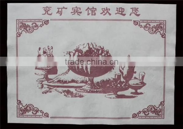 Hot sale disposable tablecovers Linen soft tablecovers