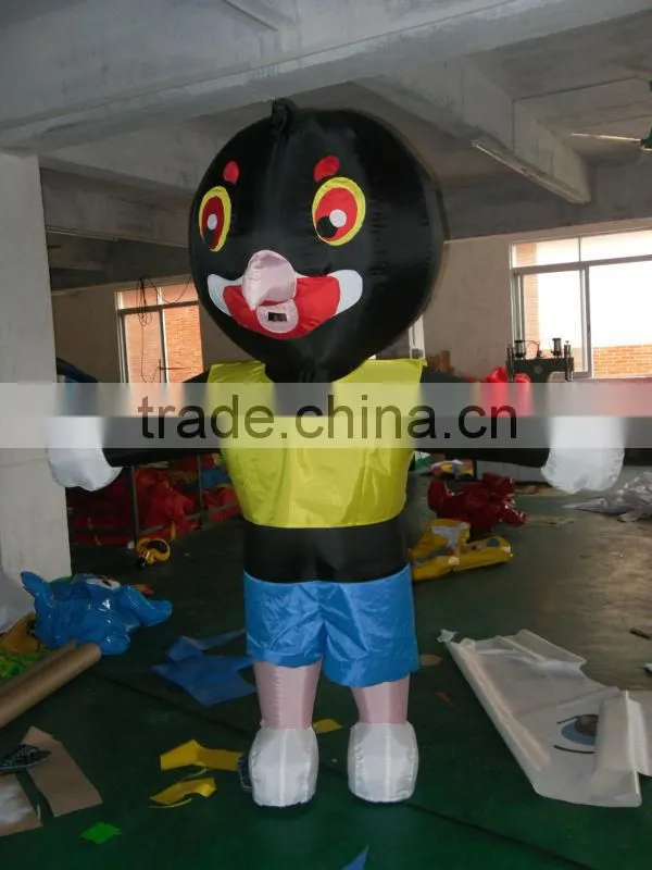 Black Hawk Down inflatable cartoon toys ,Black eagle inflatable mascot suits