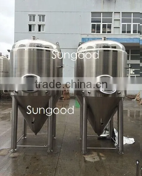 Stainless Steel Jacket Beer Fermentation Tank/Jacket Fermenter/Jacket Fermentation Tank