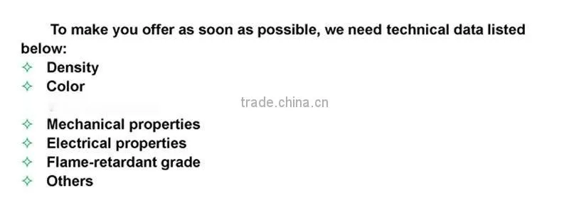 Wire/Cable PVC granules