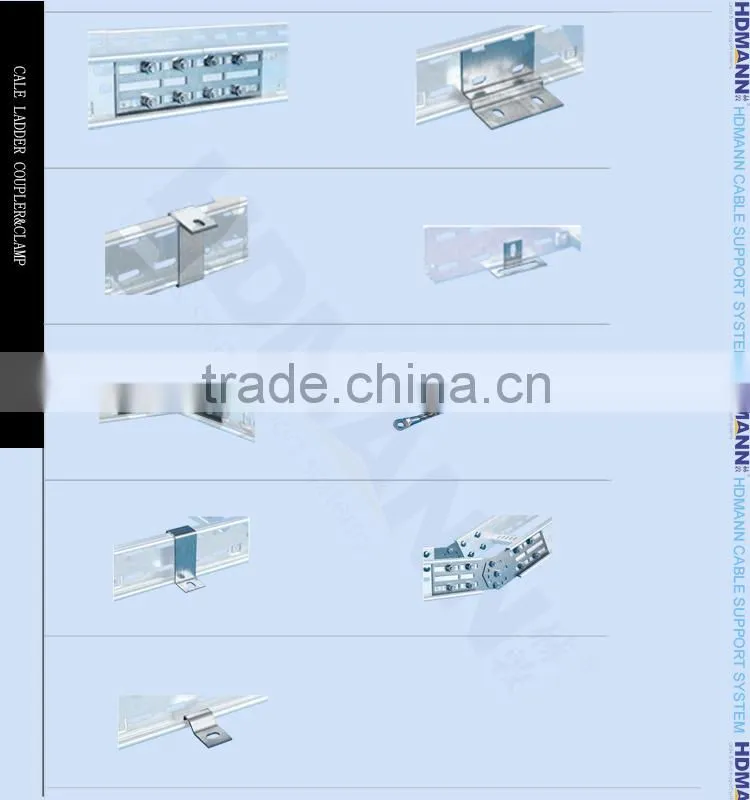 Standard size Electrical Polished Stainless Steel Cable tray Ladder