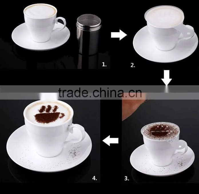 Coco/caffee powder template