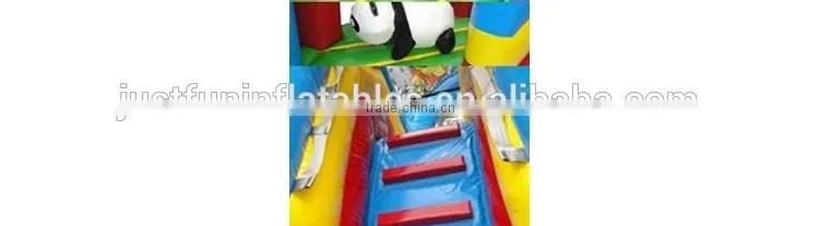 inflatable panda zoo jumping castle, jumping castles with prices for sale