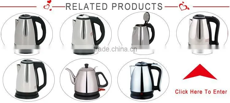 110V hotel Stainless steel electric kettle