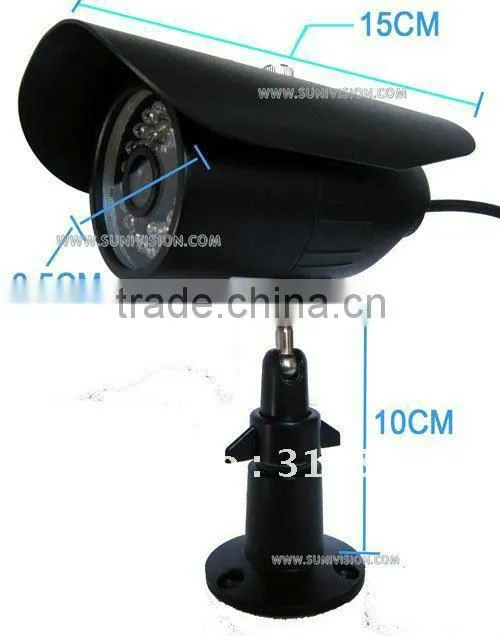 HOT 24 channel h264 cctv camera kit home security alarm system