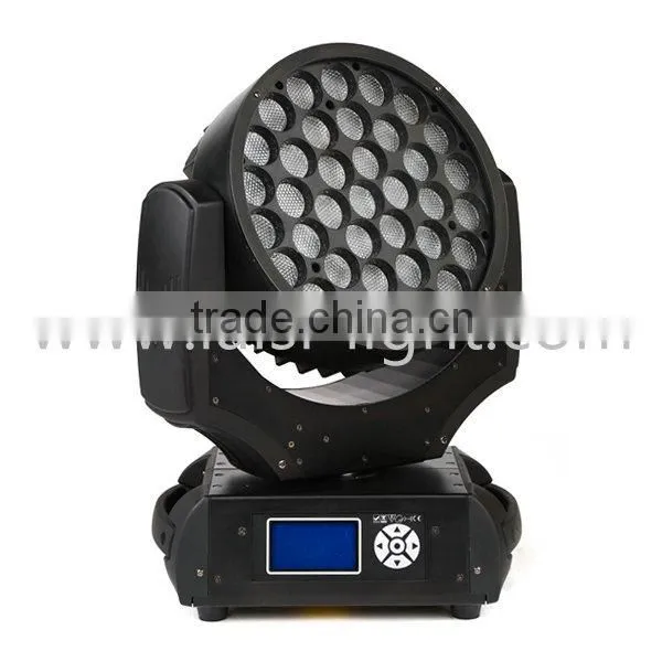 NEW Product! 37pcs x10W RGBW 4in1 Led Zoom Moving Head Light, Led zoom moving head stage light