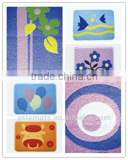 Custom Design Good Quality Patch Work Floor Mat