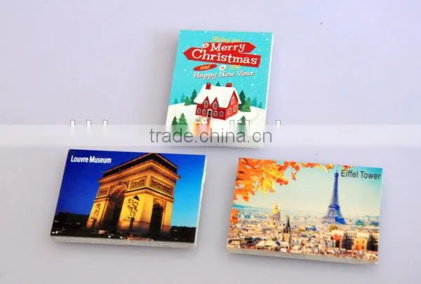 Statue of Liberty, Westminster Bridge, Big Ben, Croatia, Dubai, Paris, Landscape Souvenirs Magnets Fridge Magnet