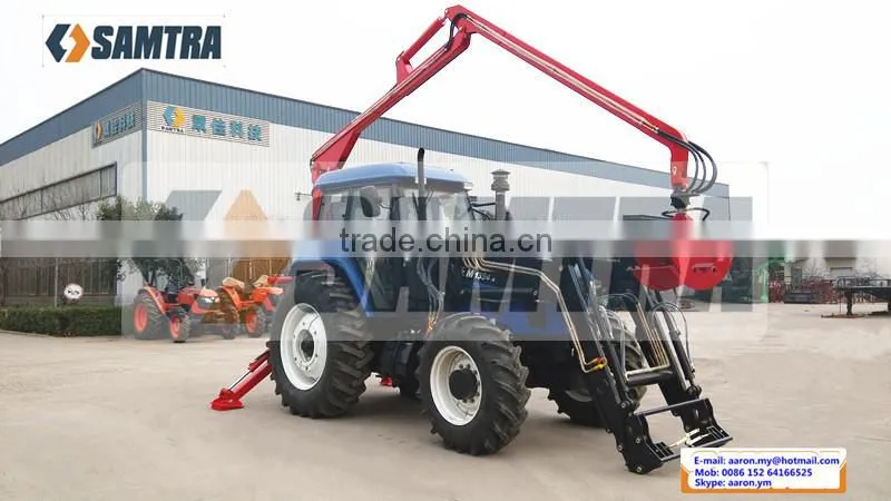Tractor Crane, Farma Log Crane, Telescopic Crane