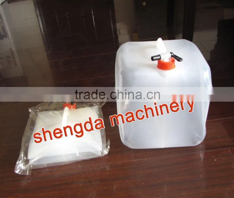 LDPE collapsible jerrycan water bag plastic blow molding machine ZK-70A