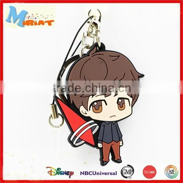 custom anime figure naruto toy keychain