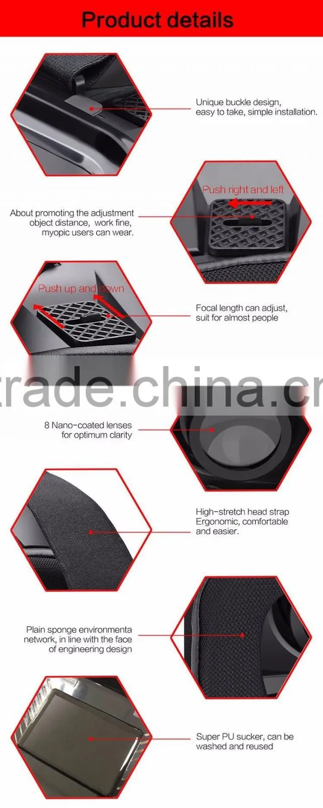 New Technology Google Cardboard 3D VR box Virtual Reality Video Game VR Glasses+Bluetooth Gamepad