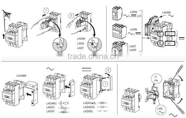 CAD32 AC Contactor Relay