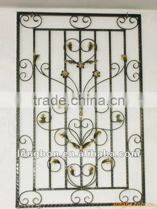 Top-selling modern design cast iron window grills