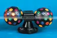 12V Rotating Twin Disco Ball