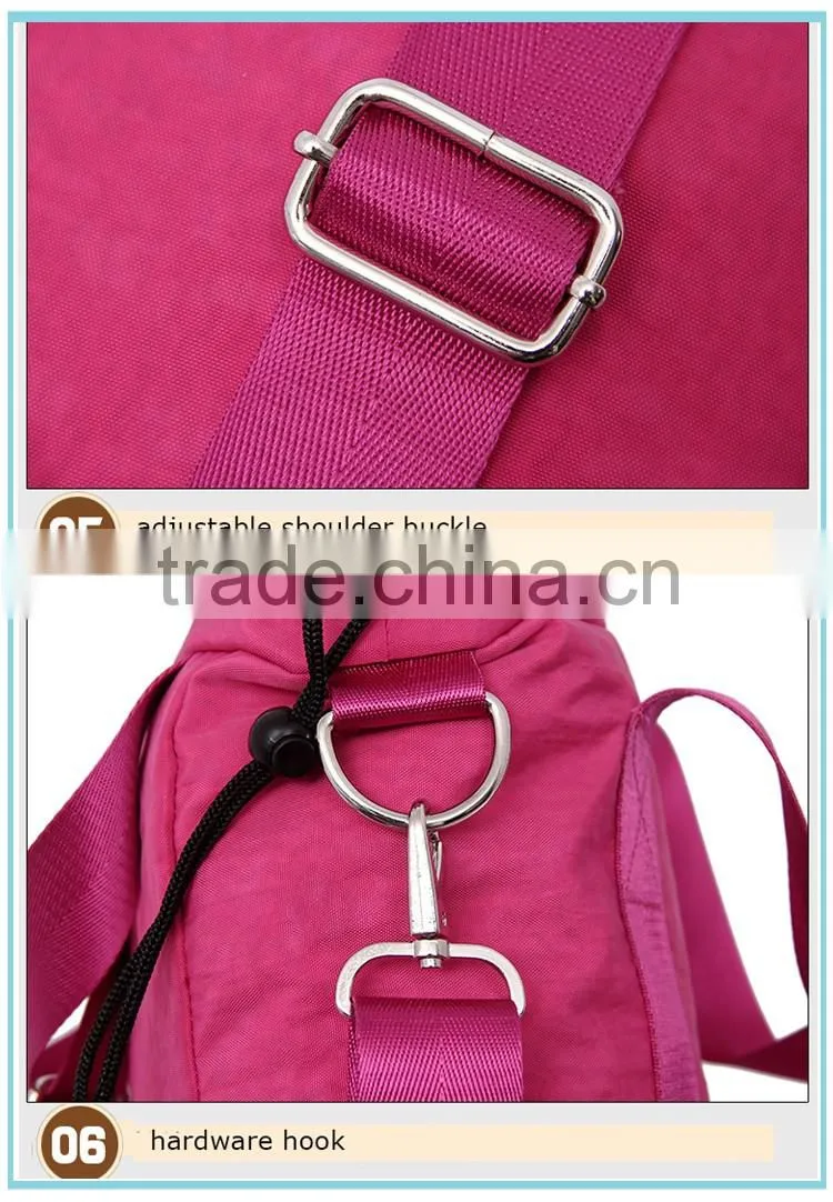 wholesale nylon messenger bag hot sale waterproof fashion handbag