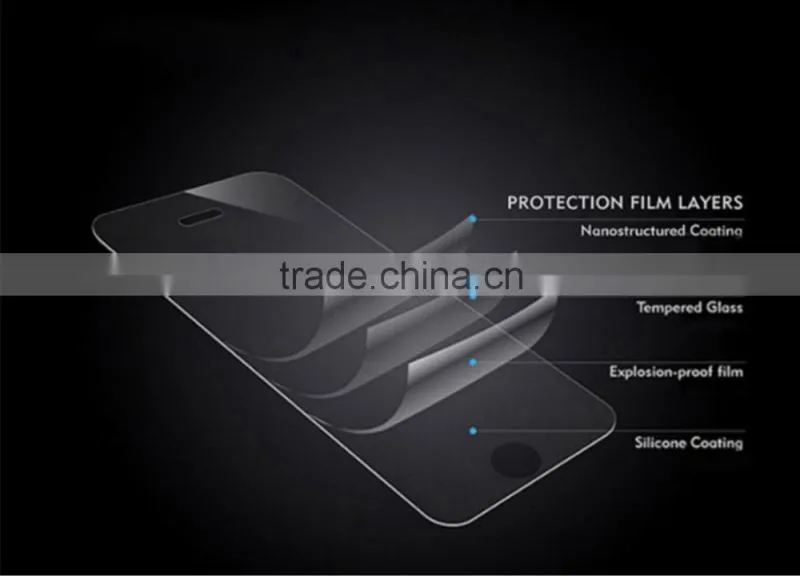 Premium quality anti-scratch Tempered Glass screen film for iPhone 6 extreme protector