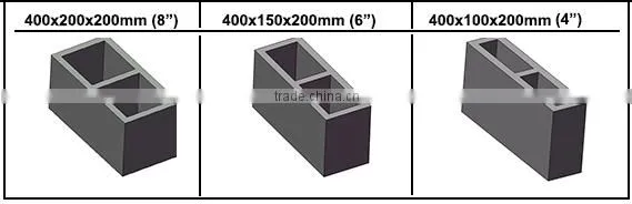 WANTE BRAND hot sale low price Egg Layer concrete hollow block making machine WT6-30