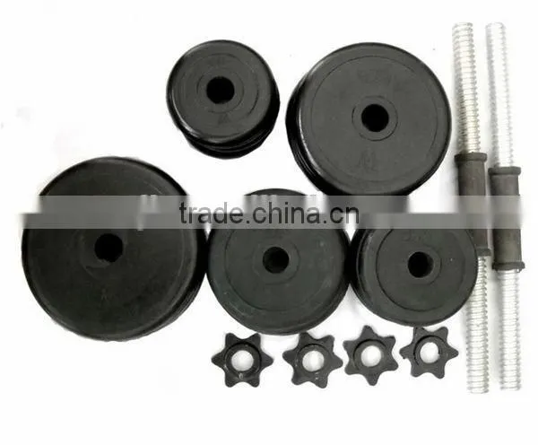 2015 hot sale deluxe rubber wholesale dumbbell for sale
