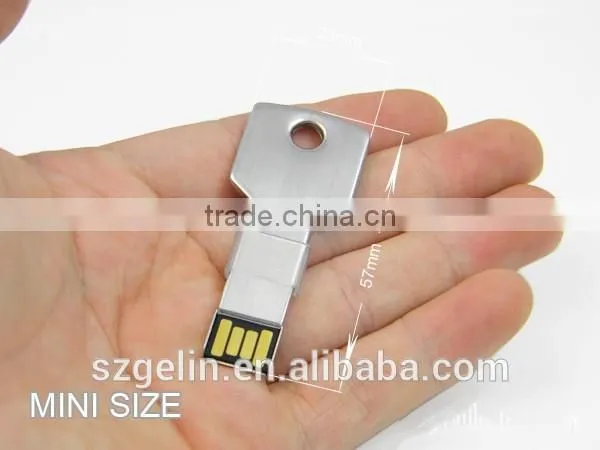 High Quality 8G Key Shape USB Flash Drive With Magnet Box