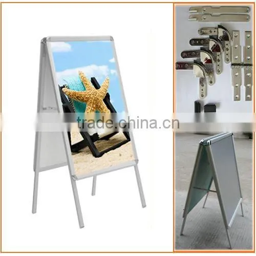 Hot-selling Aluminum A Frame Poster Board with Single Side and Double Side