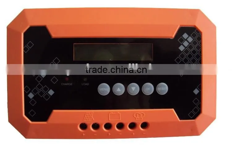 LCD display low price low voltage 30a li-ion charge controller solar 12v